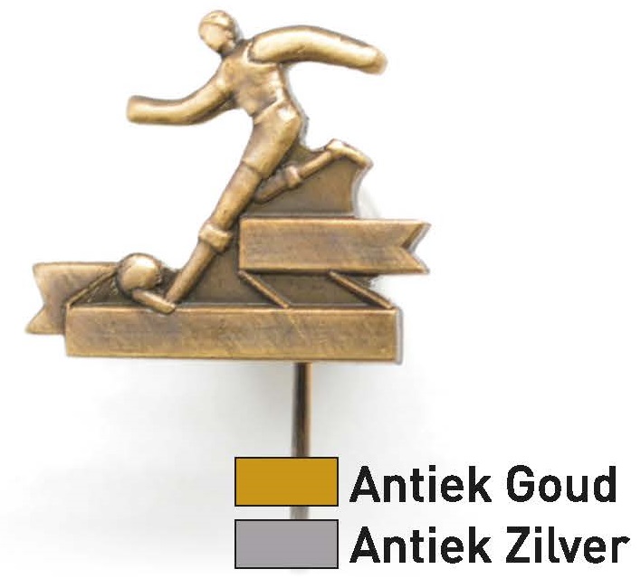 Voetbal 01 Jubileumspeldje Artnr. 62